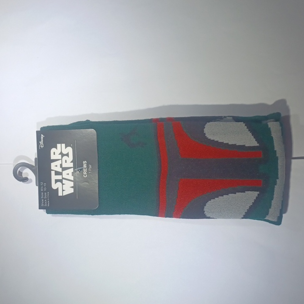 Boba Fett's Helmet Socks NWT